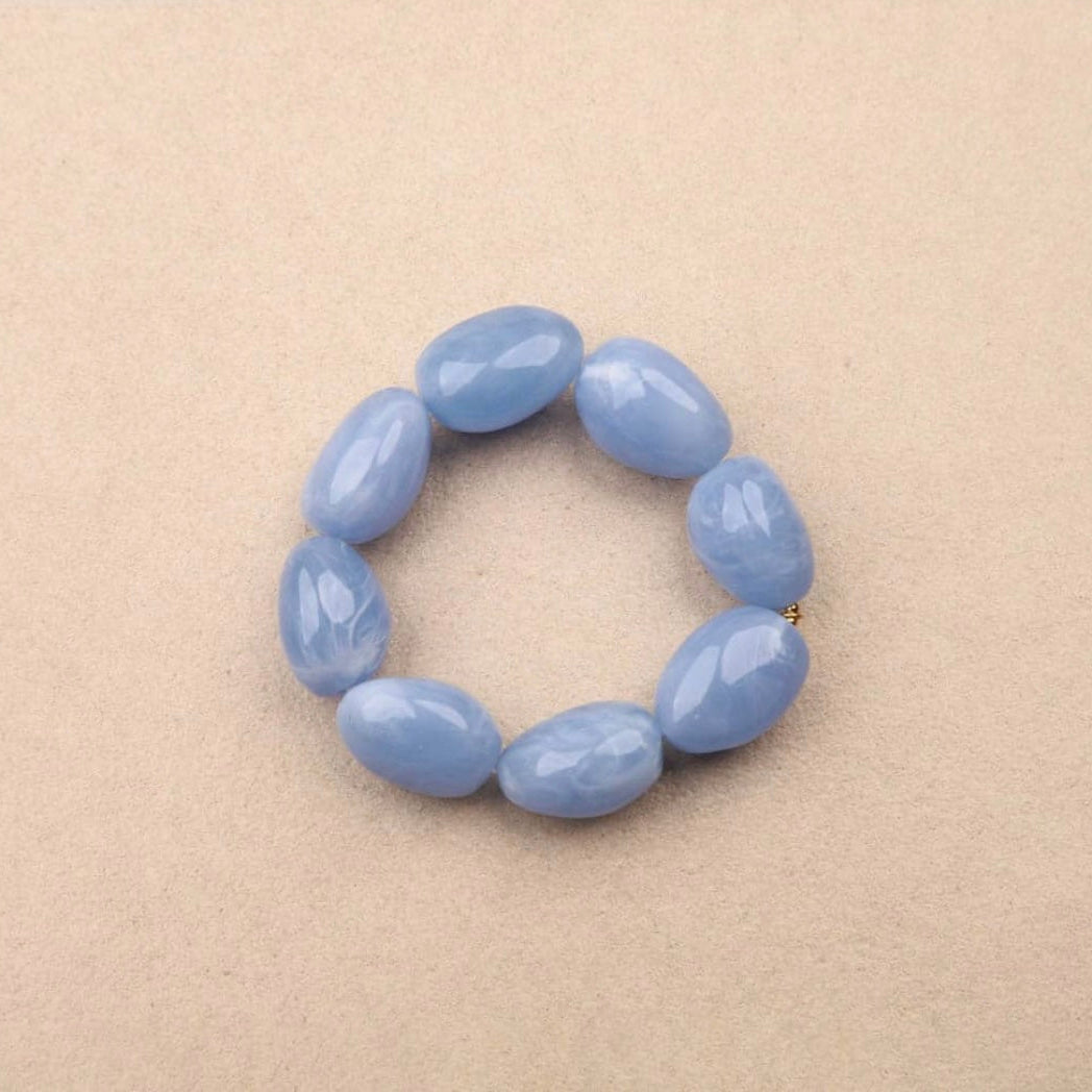 bracelet beans résine