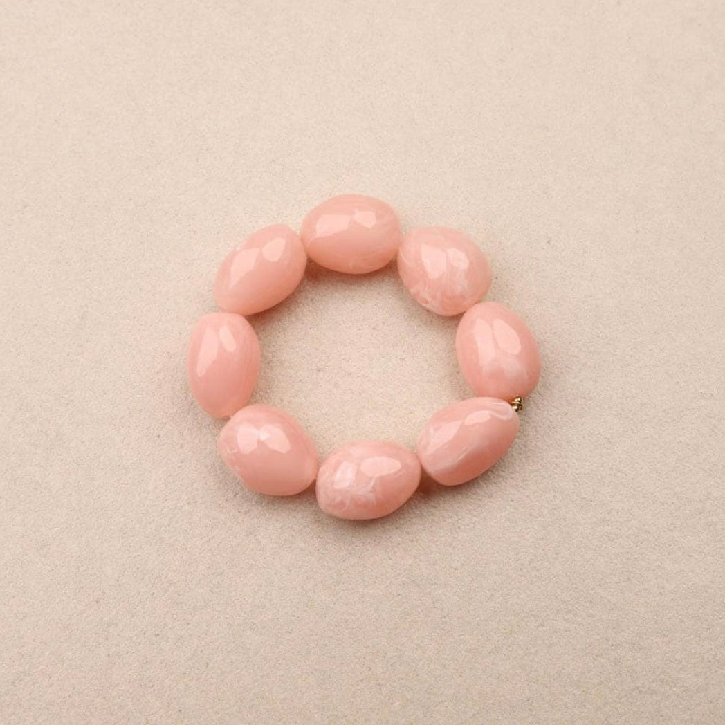 bracelet beans résine