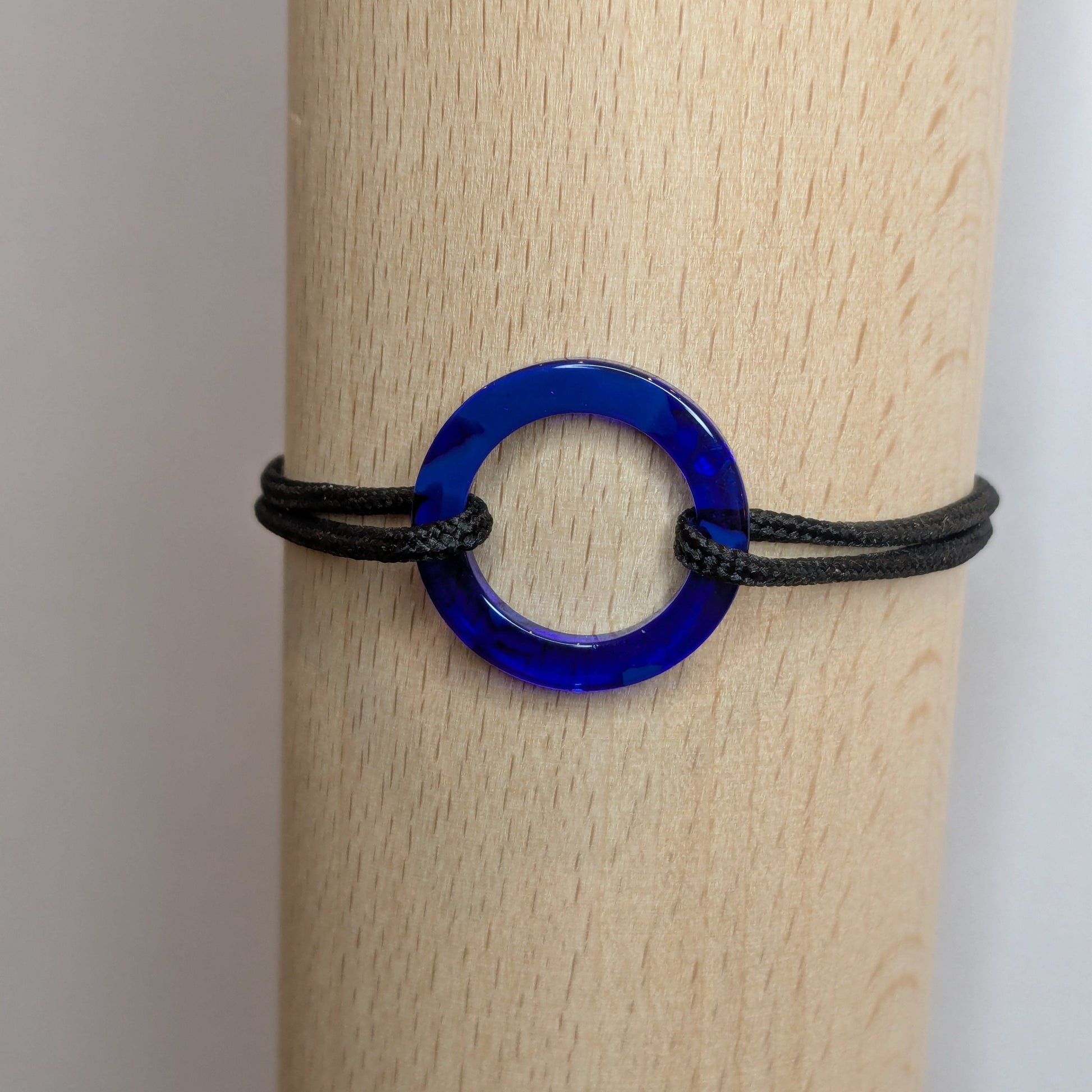 acetate rond bleu écaille camille p