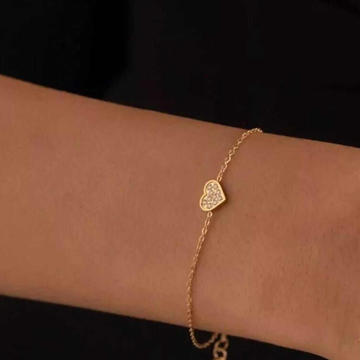 Bracelet coeur diam's