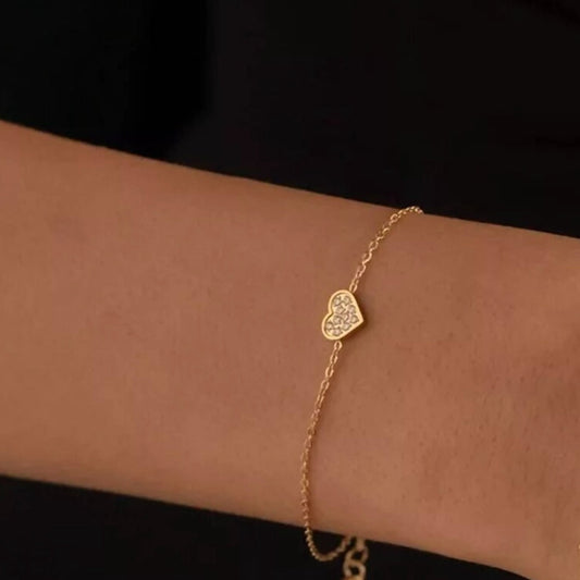 Bracelet coeur diam's