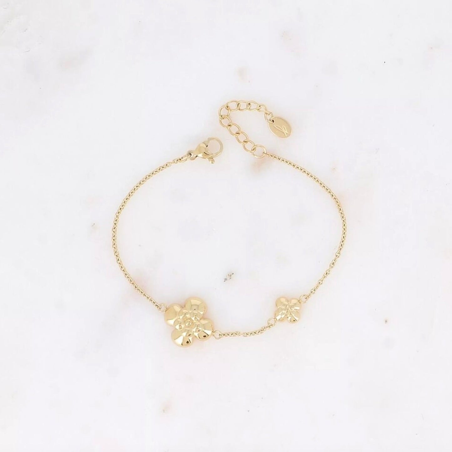 Bracelet double fleur