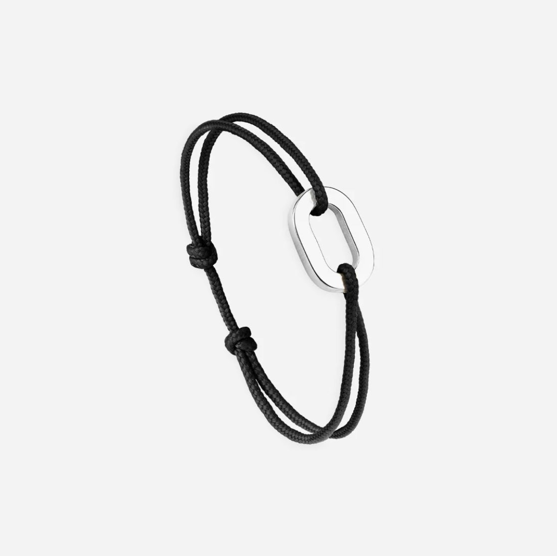 Bracelet Maillon plat 16mn - plaqué Argent