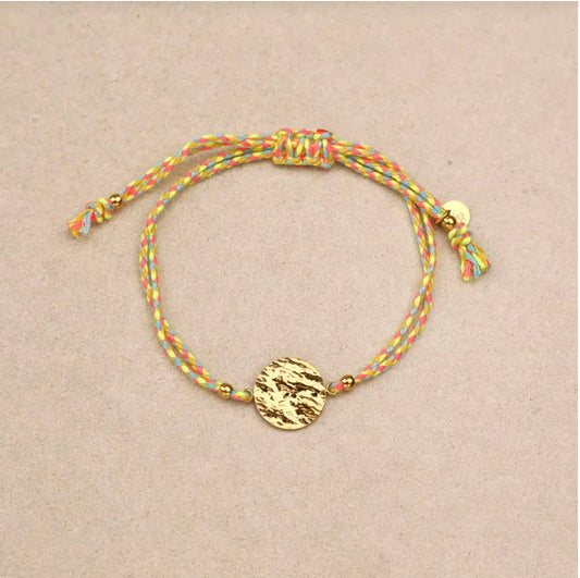 Bracelet sole lien coton