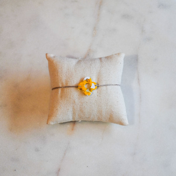 Bracelet acétate trèfles