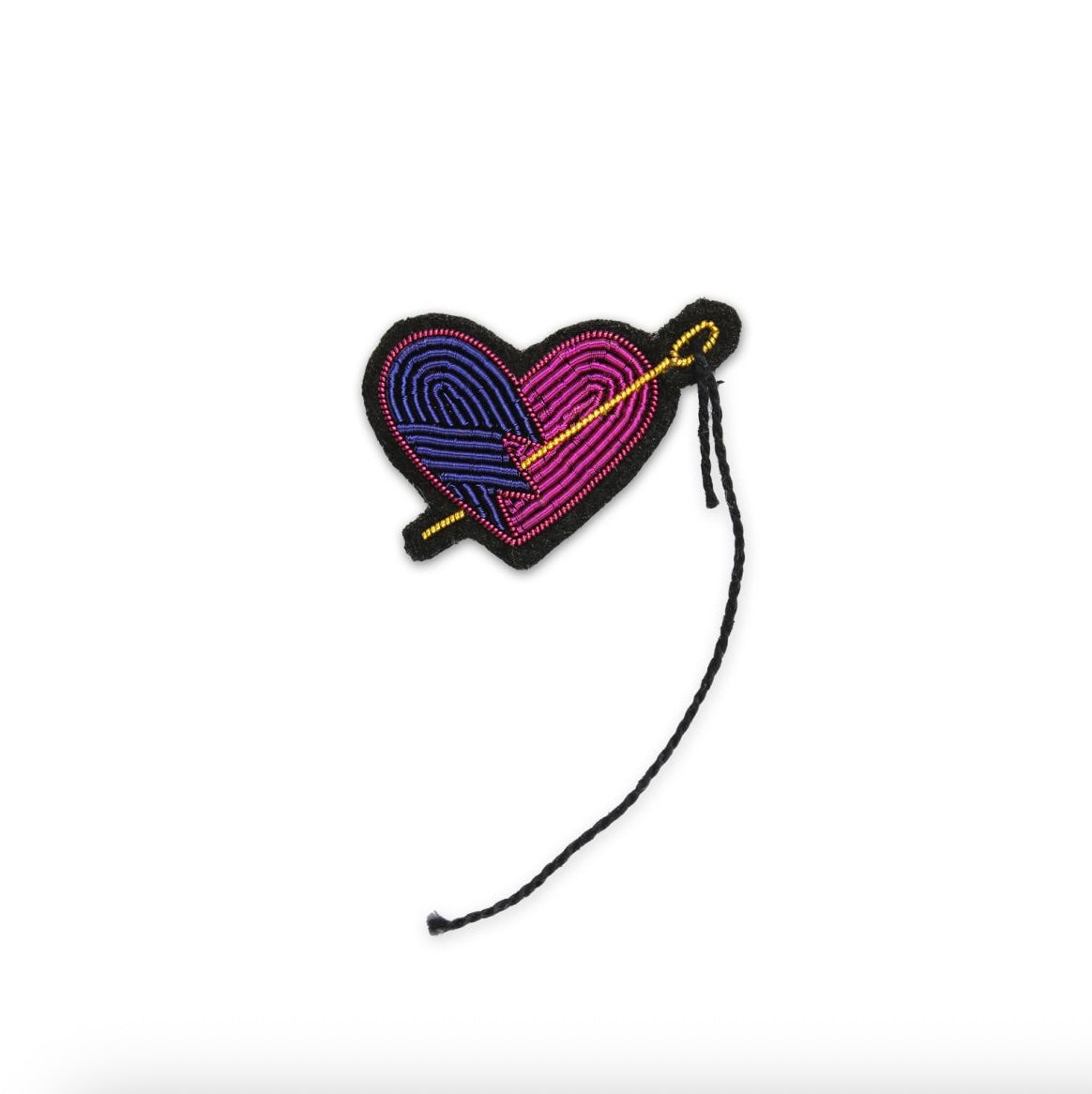 Broche - Cœur Rapiécé