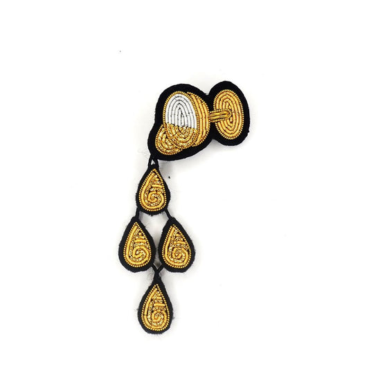 Broche - Pluie de champagne