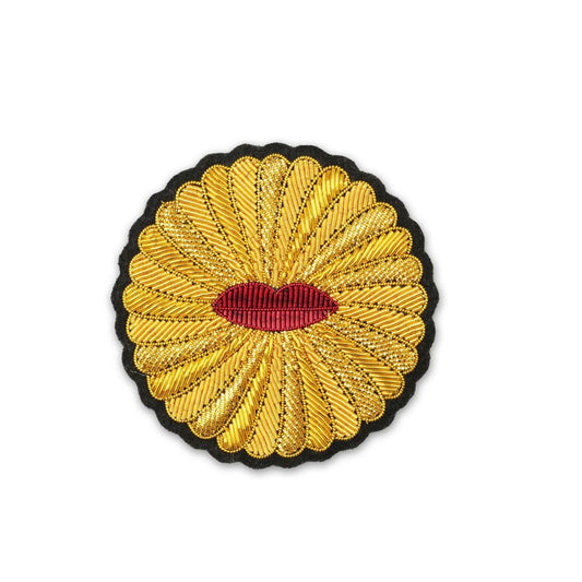 Broche Fleur ultra bavarde
