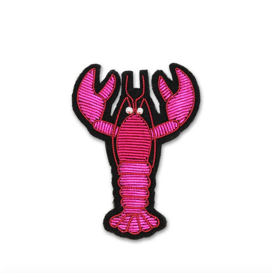 Broche Homard Rose