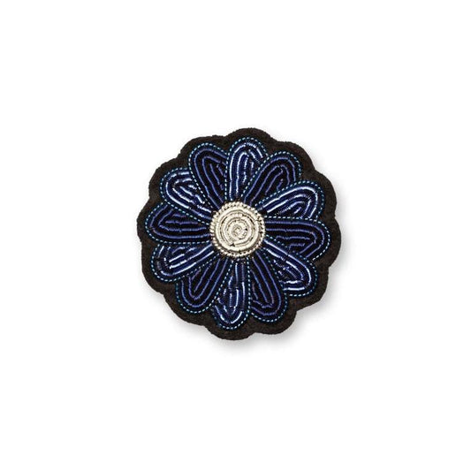 Broche Mini Marguerite bleu