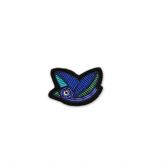 Broche Oiseau piou piou Bleu