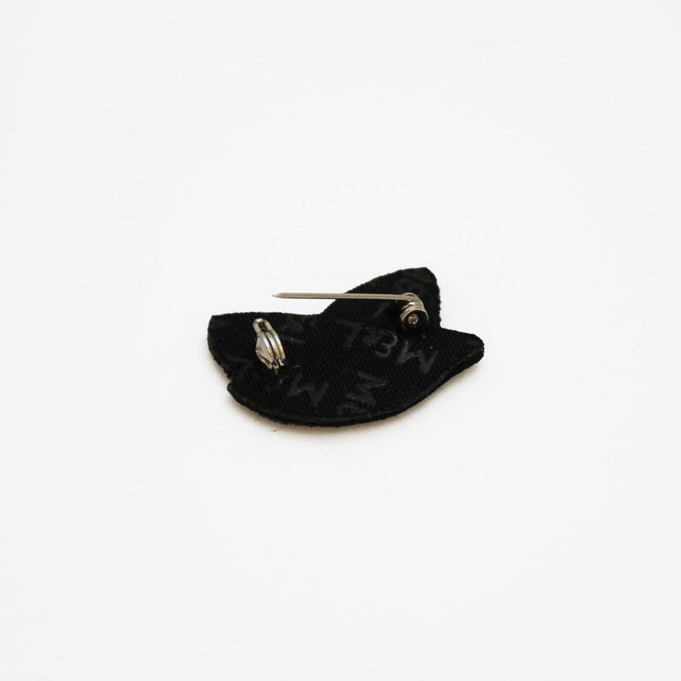 Broche Oiseau piou piou doré
