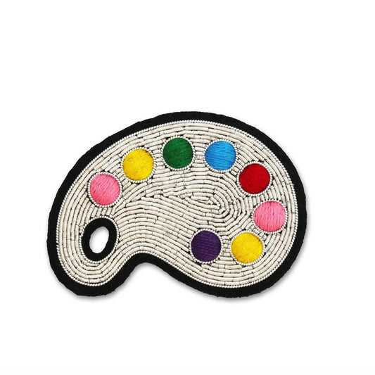 Broche Palette arc en ciel