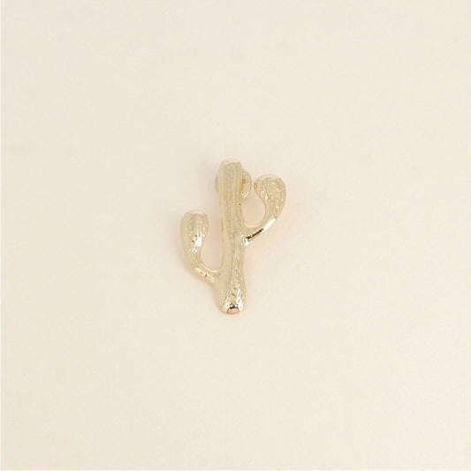 Pins cactus acier inoxydable
