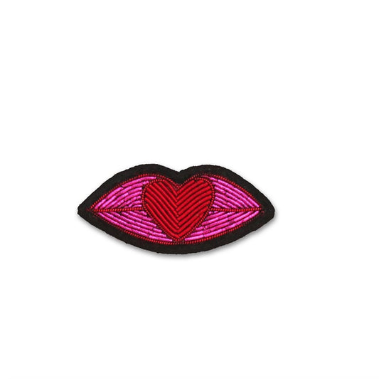 Broche bouche gourmande