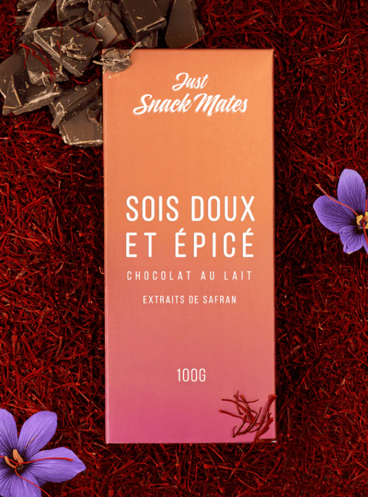 Sois doux et épicé - chocolat au lait