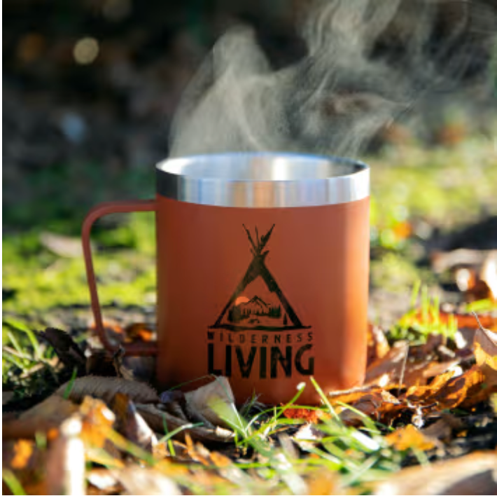 Mug Inox Wilderness living - terre cuite