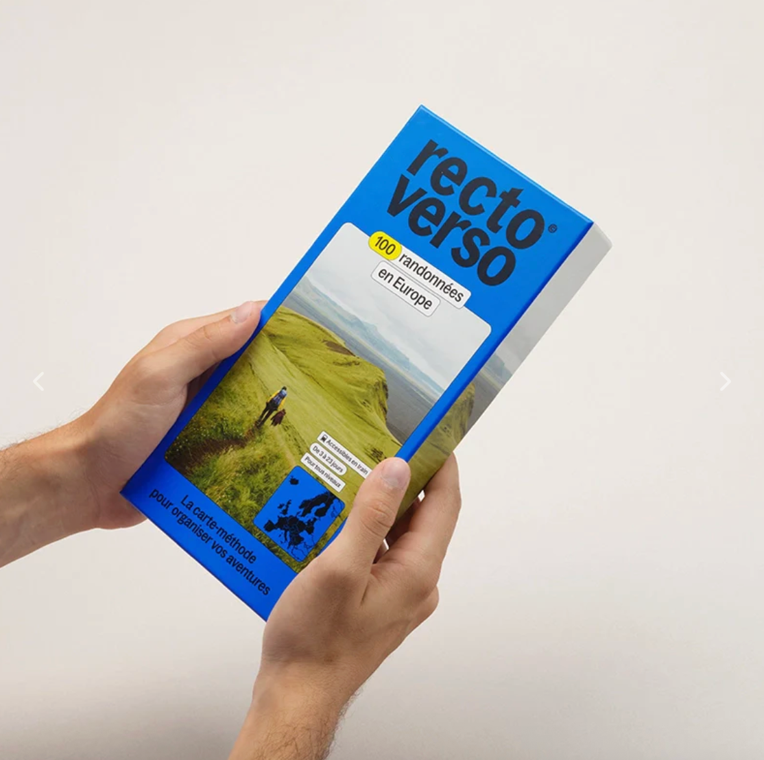 Recto verso 100 randonnées en Europe