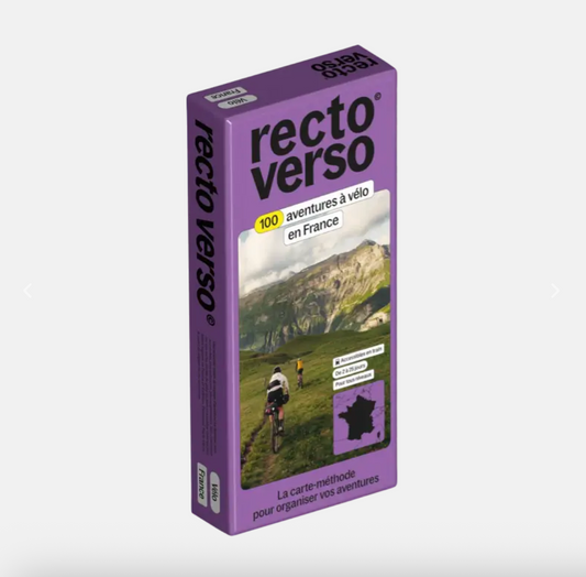 Recto verso 100 aventures à vélo en France