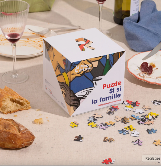 Puzzle 1000 pièces Sisi la famille