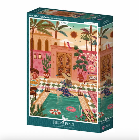 Puzzle 1000 pièces Escapade Marocaine