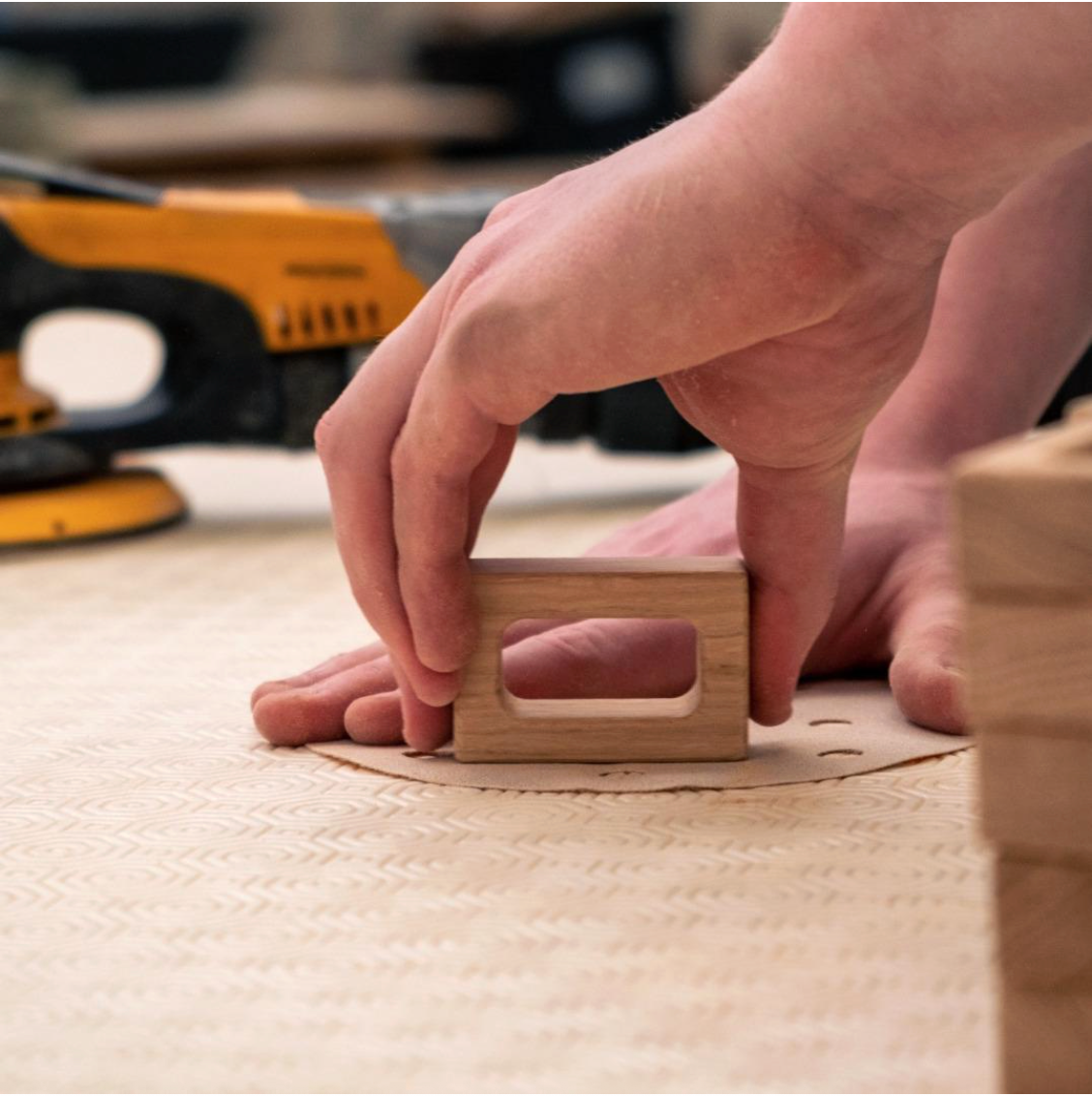 Rond de serviette en chêne massif