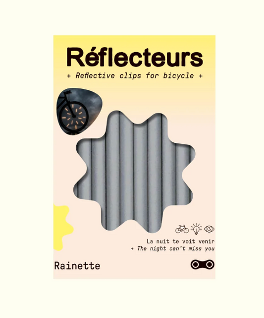 Réflecteurs pour vélo Argent Rainette La cachette de M