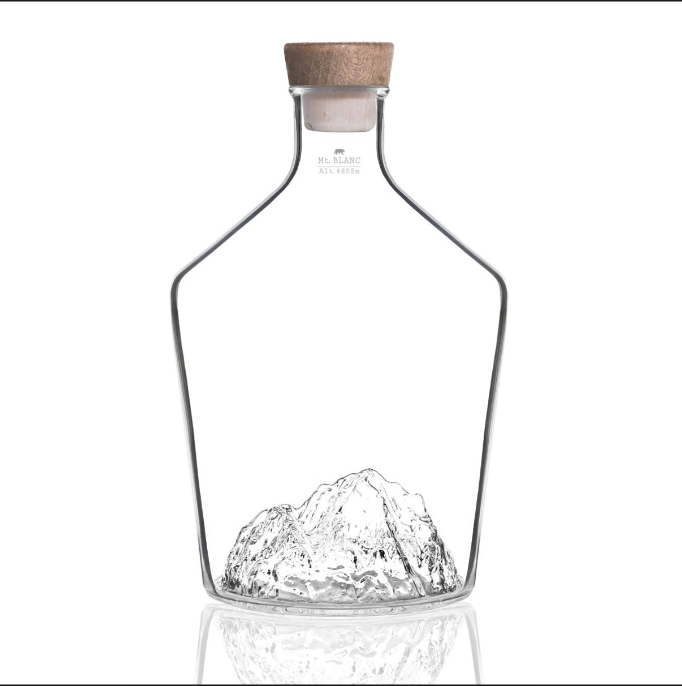 Carafe à spiritueux Mont blanc