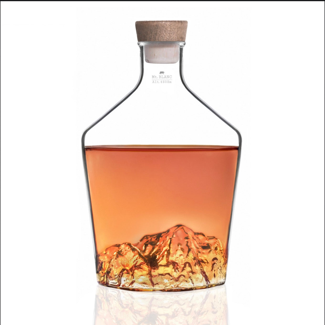 Carafe à spiritueux Mont blanc