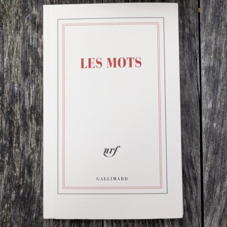 Carnet " Les mots "