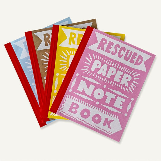 Grand carnet couleur papier recyclé