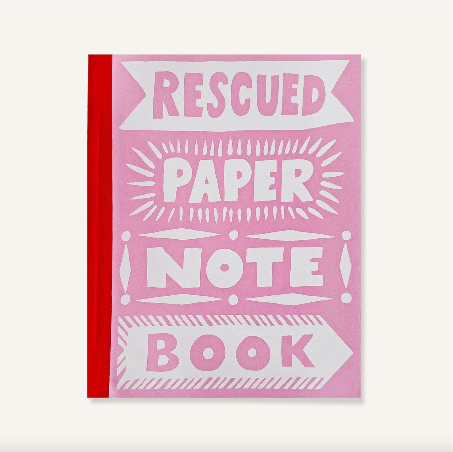 Grand carnet couleur papier recyclé