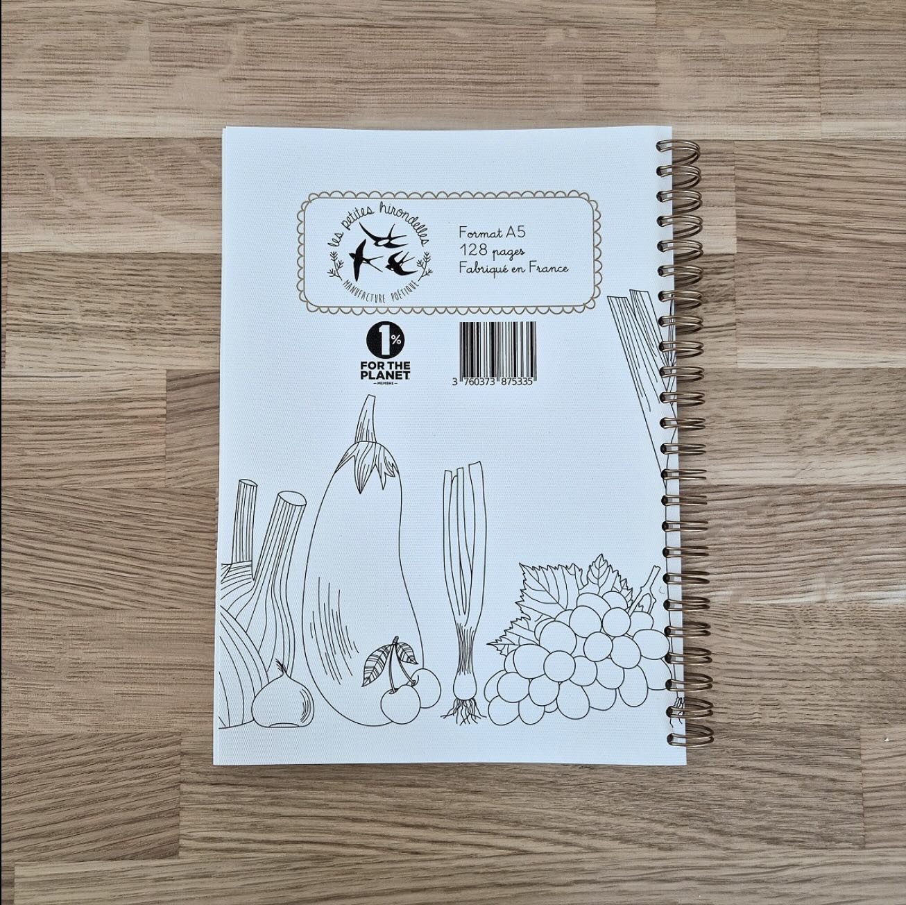 Carnet de recettes de saison A5