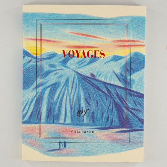 Carnet carré illustré " Voyages"