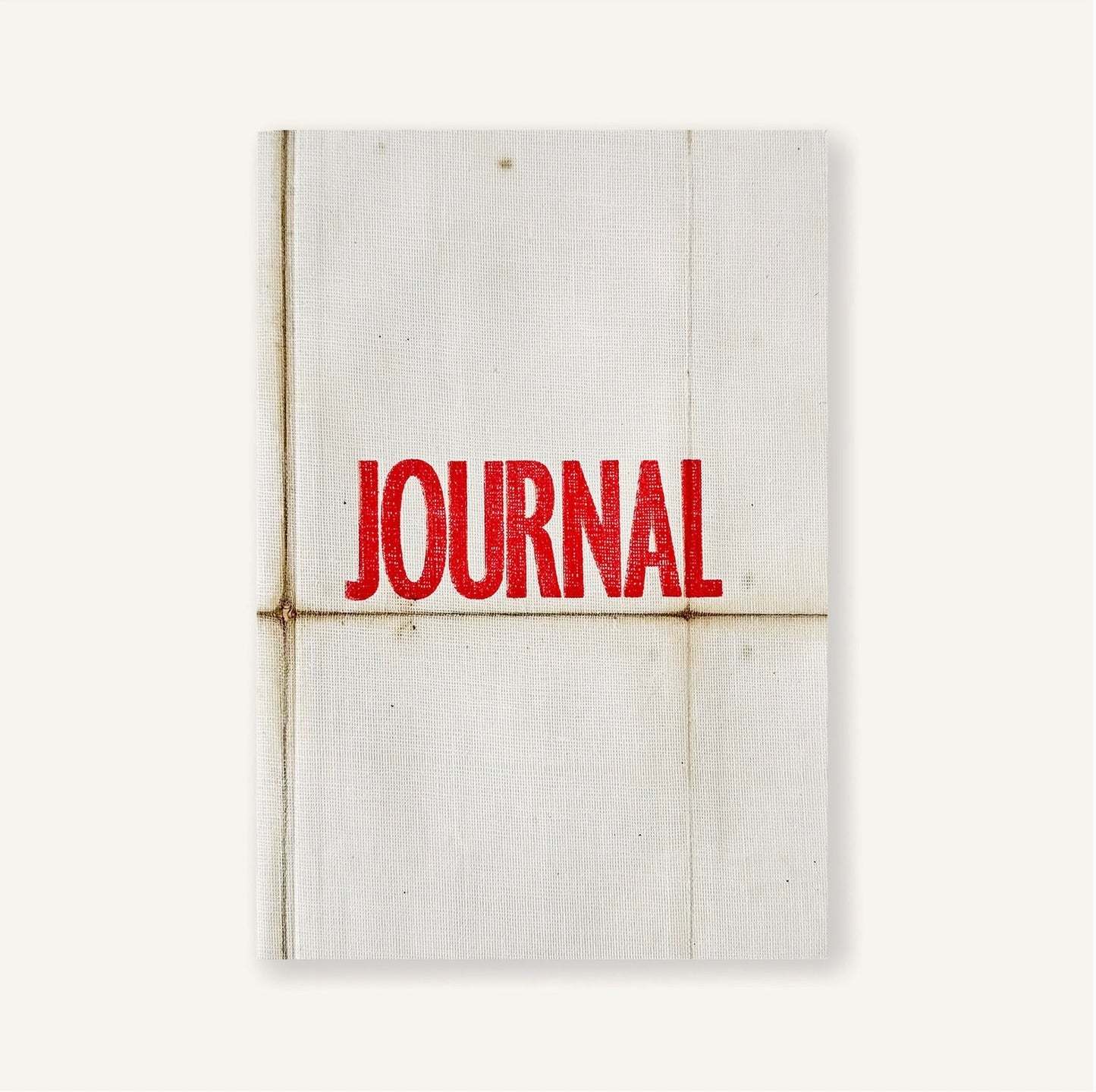 Carnet journal Vintage – Couverture en Lin des Années 1960