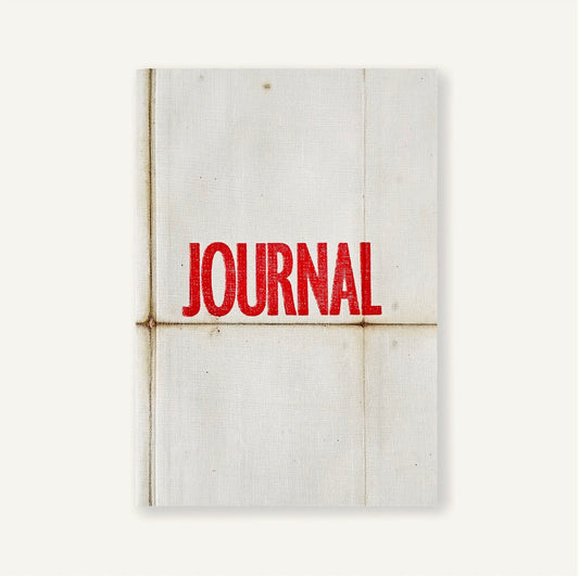 Carnet journal Vintage – Couverture en Lin des Années 1960