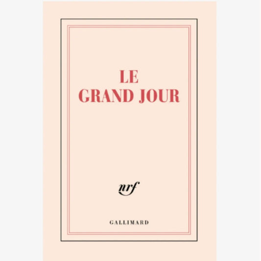 Carnet ligné "Le grand jour" Gallimard Papeterie La cachette de M