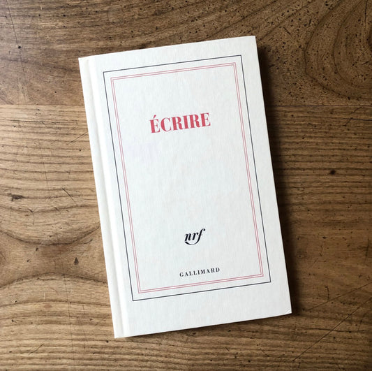 Carnet rigide "Ecrire"