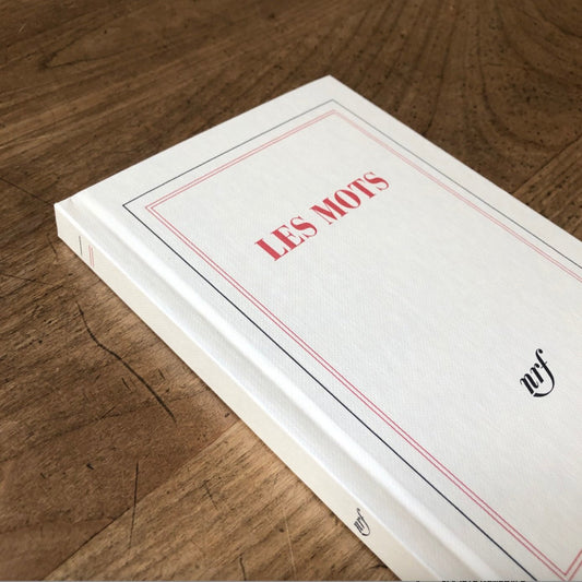 Carnet rigide "Les Mots"