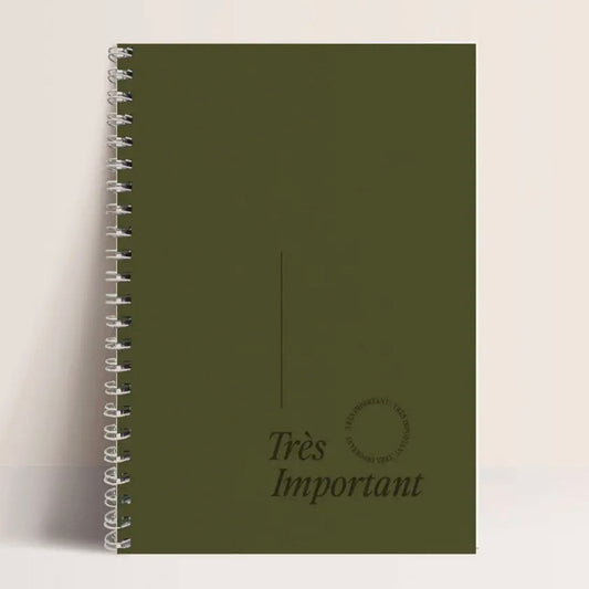 Carnet Très important