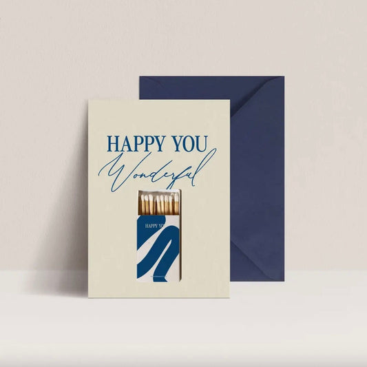 Carte Happy you Wonderful