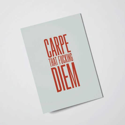 Carte Postale Carpe Diem