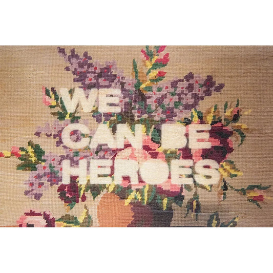 Carte postale slogan Heroes