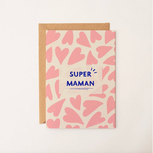 Carte Super Maman