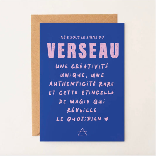 Carte signes astrologiques