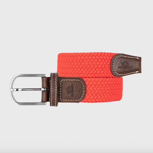 Ceinture tressée élastique Cherry tomato