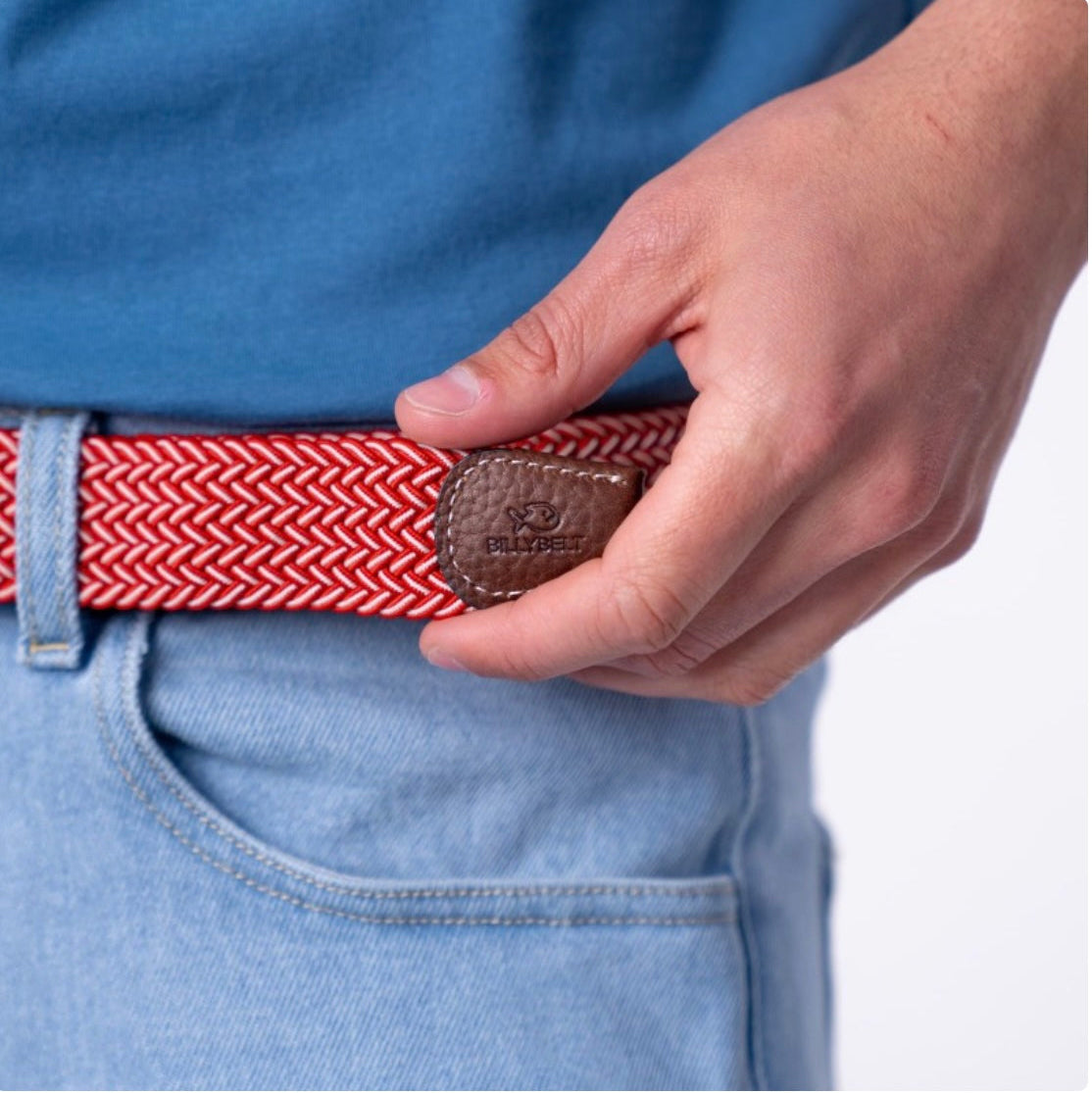 Ceinture tressée élastique London