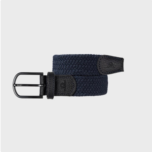 Ceinture tressée élastique Deep water