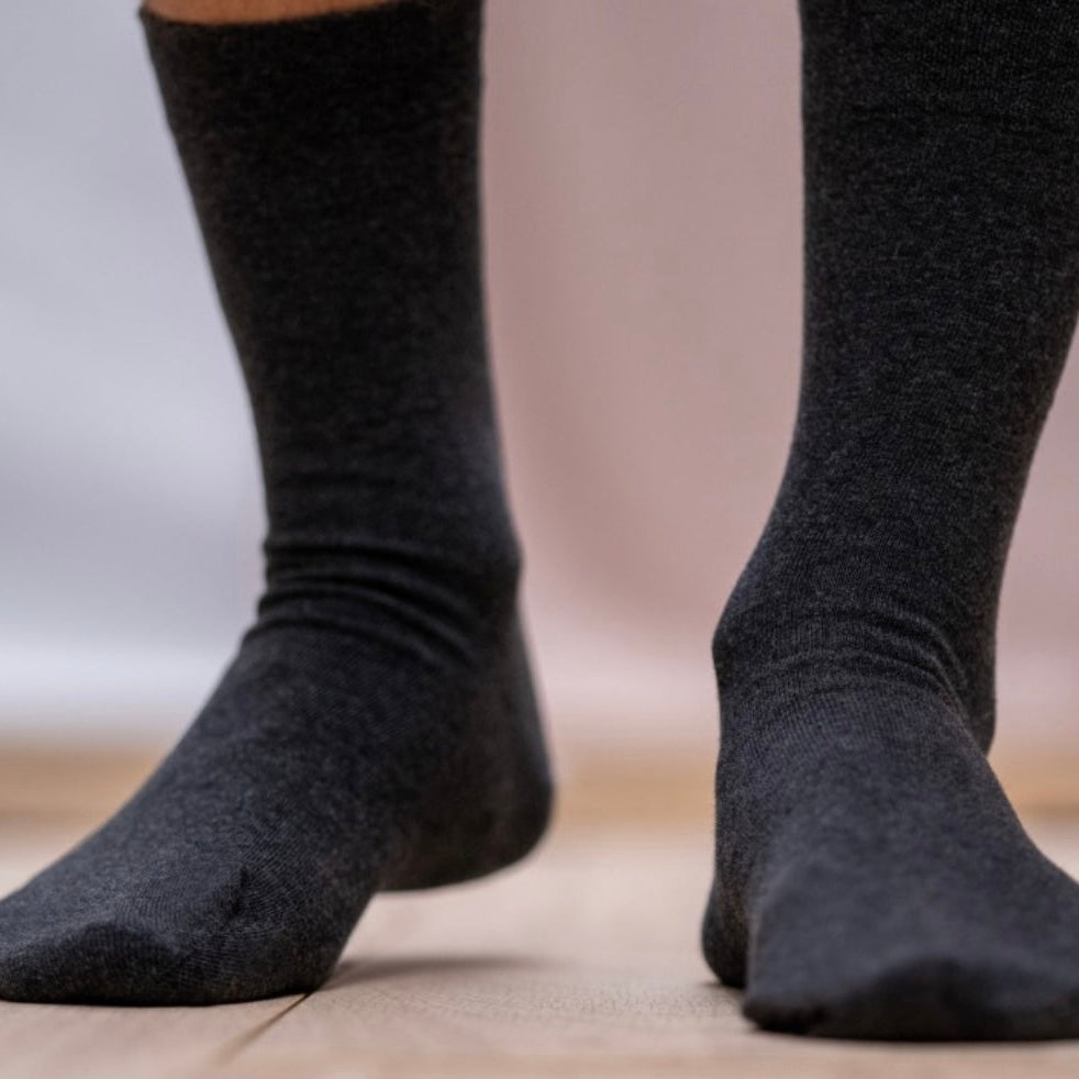 Chaussettes Coton Gris
