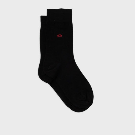 Chaussettes Coton Noir réglisse